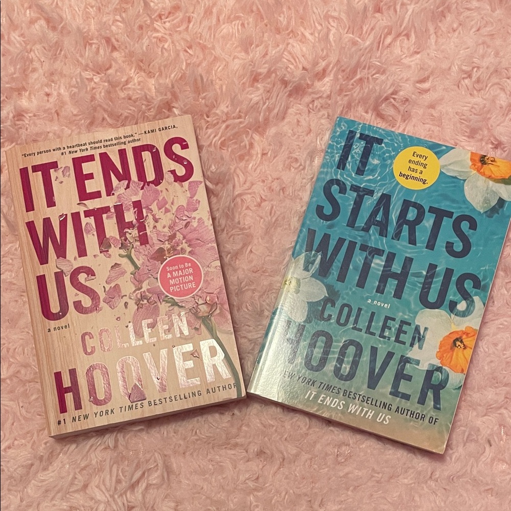Book Set - It Ends With Us & It Starts With Us